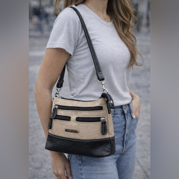 Handbags - Stone and Company Leather Crossbody Bsg